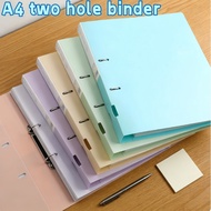 A4 2 Ring Binder Contain 240 Sheets Paper File File Folder File Organizer Durable Waterproof Loose L