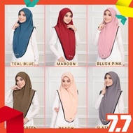 (RM45.00/5Pc) Tudung Sarung Black Pipping Taya Beads 😍 Borong Shj 100% Original Product, Ready Stock