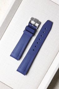 Rubber B T801 for Tudor 帝陀 藍色錶帶 T801-NY Blue Watch Strap 20 mm Black Bay Fifty-Eight 58