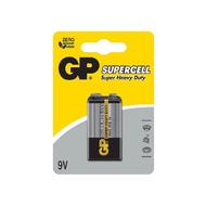ถ่านคาร์บอน Carbon Zinc Supercell 9V จีพี แบตเตอรี่ Car