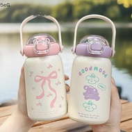Kids Insulated Stainless Steel Water Bottle with Straw, 304 Steel