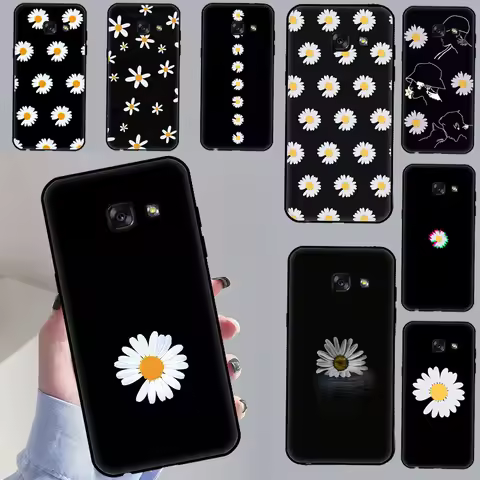 Daisy Flower Phone Case For Samsung Galaxy J7 J5 J3 2017 J1 A3 A5 2016 A8 J4 J6 Plus J8 A9 2018 Cove