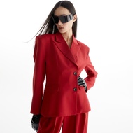 The SRT X14 (TJK246) Waisted Blazer เสื้อเบลเซอร์ ดีไซน์เข้ารูป กระดุม 2 เม็ด