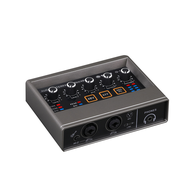 TEYUN Q16 Microphone Recording Sound Card USB Sound Card Audio Mixer Microphone Live Recording K Song