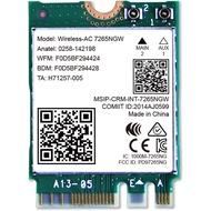 Intel Dual Band Wireless AC 8265NGW 867Mbps WIFI + Bluetooth 4.2 NGFF Card