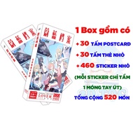 Photo box of 520+ Postcard LOMO Sticker Game Blue Archive - LOMO 2D Tribe Shop photo box