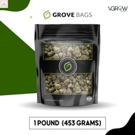 [พร้อมส่ง]⭐⭐⭐⭐Grove Bags ถุงบ่มของแท้ TerpLoc Window Pouch ขนาด 1 lb  1/2 lbs  1/4 lbs พร้อมส่งจัดส่