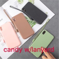 Candy Case With Lanyard Vivo V15 V15Pro V9 Y91 Y91i Y91C Y95 Y81 Y81i Y71 Y53 Y17 Y15