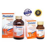 Pharmaton Capsules With Selenium and Ginseng Extract