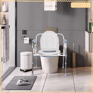 [Tachiuwa] Raised Toilet Seat, Toilet Chair Seat, Commode Stool Disabled Toilet Aid Stool Elderly Mobility Toilet Seat,