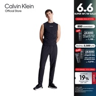 CALVIN KLEIN กางเกงขายาวผู้ชาย Modern Sport ทรง Regular รุ่น 4MS4P643 001 - สีดำ
