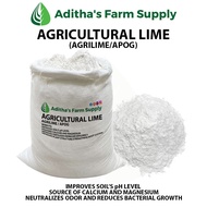 50kg Agricultural Lime (Agrilime/Apog) Source of Magnesium and Calcium, Improves Soil's pH Level