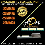 LG 22 INCH LED TV BACKLIGHT 22MT45A-22MT47A-22MT48A-22MN42A 22 INCH LED TV BACKLIGHT