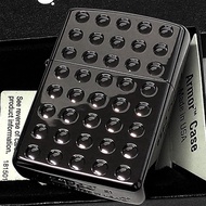 Zippo Lighter Armor Model Shine Lens Cut Black【Direct from Japan】