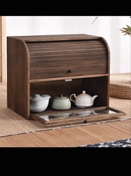 木製茶具收納櫃 （40高-33 濶- 25 深 cm)