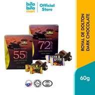 Royal de Dolton Dark Chocolate 55% 72% Cacao 60g Coklat Gelap Premium Halal Ghana Cocoa