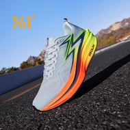 [10KM+] 361 Degrees Flame 4MIX Professional Marathon Running Shoes Carbon Plate Racing PB Shock Abso