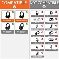 Bose quietcomfort 35 Replacement earpads Ear Cushion Headset Ear Bud Bearing for Bose Quiet Comfort QC35 Headphone (Blac