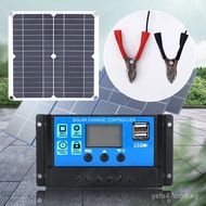 12W 18V Solar Panel Monocrystalline Solar Panel Power Controller Solar Battery Charger Kit