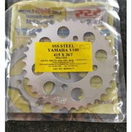 SPROCKET 415 SSS STEEL FOR YAMAHA