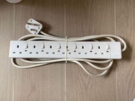 拖板  Schneider 6頭 獨立開關