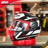 GIVI HELMET X.21 EVO NUMBER BLACK/WHITE/RED/ GIVI HELMET/FLIP UP HELMET/MODULAR HELMET