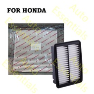 (Local Stock) Honda Vezel Jazz Fit City Freed Shuttle HRV Grace Air Filter Set (AIRCON CABIN WHITE and ENGINE)