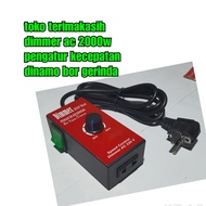 MESIN 2000w 2000 watt ac dimmer gerindq drill machine dynamo speed regulator/ 2000 WATT SCR DIMMER/ 