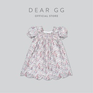 Dear GG - Avery Dress - The Enchanted Forest - Hand Smocking Dress Smock/ Premium Embroidered/ for B
