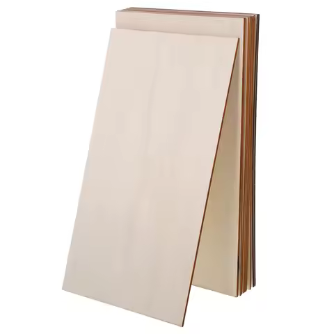 10Pcs Handcraft Wood Boards Plywood Sheets 170x300x3mm Unfinished Flat Wood Panel for Painting DIY C
