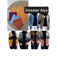 Knitted Sweater/ alya Sweater/ knitted cardigan knitted outer
