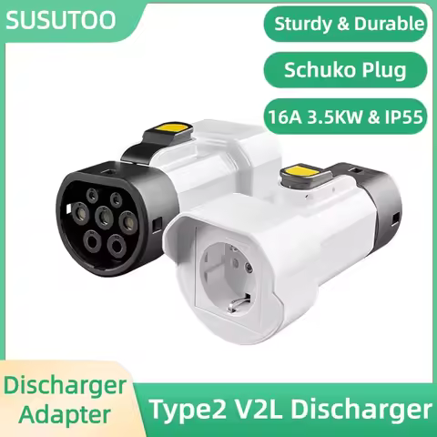 For MG BYD GeelyEX5 Hyundai Xpeng Smart ZEEKR Jaecoo j7 Discharge V2L Vehicle to Load Type 2 V2L Dis