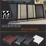 ALUMINIUM BOARD/PANEL (PAPAN) 4'' FOR AUTO GATE/FOLDING GATE K047 PINTU RUMAH (GATE)