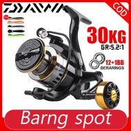 Spinning Reel Daiwa Reel Casting Reel Fishing Reel Mesin Casting Baitcasting Reel Metal Line Cup Sea
