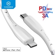 Hagibis MFi USB Type C to Lightning Cable for iPhone 11 Pro X XS 8 XR PD36W Fast USB C Charging Data