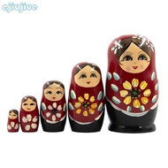 cc Russian Folks Art Nesting Dolls 5  Set Handmade  Children Toy
