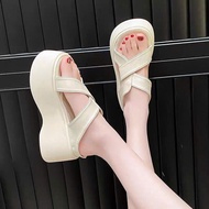 SPIRED-SANDAL SLIPPERS - 7CM HIGH SOLE N87