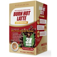 Free Del - Avenys Vitalicia Burned Hot Latte 10 sachets X 20g (Meal Replacement)