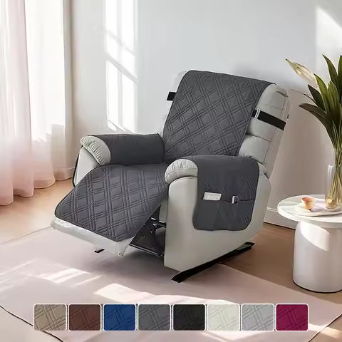 1pc Chivas Single Massage Chair Cover – Water-Resistant, Pet Scratch-Proof Sofa Cushion with Three-L