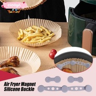 ELO11 Air Fryer Magnetic Silicone Buckle, Reusable Removable Oven Liner, Non-Scratch Design High Tem