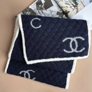 ::CHANEL:: 超柔軟雙面圍巾 Chanel Scarf 喀什米爾混羊毛圍巾