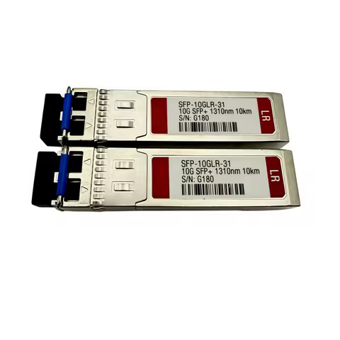 For FS SFP-10GLR-31 10G SFP+ Transceiver Module LR 1310nm 10km LC SMF Optical Fiber Compatible with 