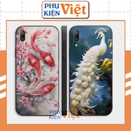 Huawei Y6P Y7 Pro Prime 2018 2019 2020 Case With Cheap Carp, Lotus Image