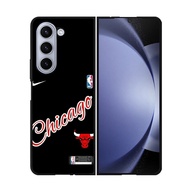 Case Casing Softcase Hardcase Samsung Galaxy Z Fold 3 Z Fold 4 Z Fold 5 5G Jersey Chicago Bulls DF47