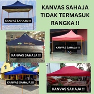 KAIN KHEMAH FAMA (AA) SAIZ 10ft X 10ft DAN 10ft X 15ft (KOSONG DAN BERLOGO) KAIN NIAGA