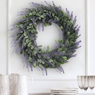 Decor Door Extra Lavender Topiary Wreaths Flower Wreath