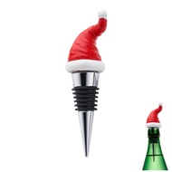 Santa Hat Wine Bottle Stopper Wine Bottle Top Stopper Wine Saver Olive Oil Liquor Bottles Wine Cork 