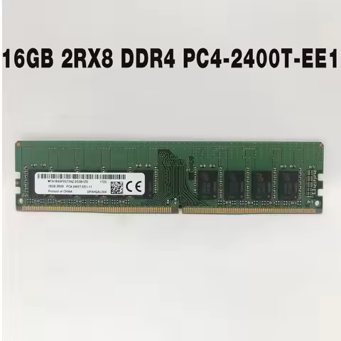 1PCS MTA18ASF2G72AZ-2G3B1 Server Memory Fast Ship High Quality RAM 16GB 2RX8 DDR4 2400 PC4-2400T-EE1