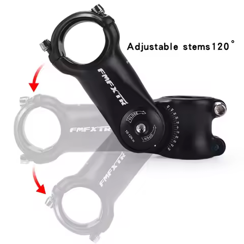 MTB XC Bicycle Adjustable Stem 90 100 110 120mm * 25.4mm 31.8mm 120fiting 60 Riser Stem Mountain Roa