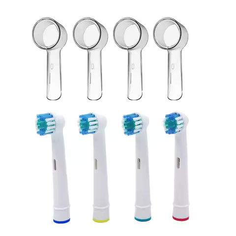 Replacement Brush Heads For Oral-B Electric Toothbrush Fit Advance Power/Pro Health/Triumph/3D Excel